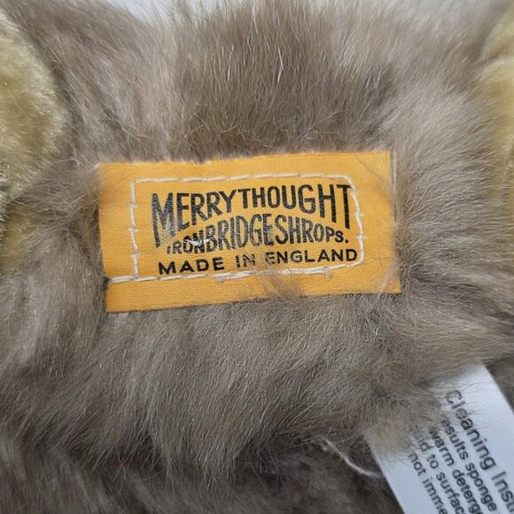 Merrythought Mrs Bumplin Mouse Ironbridge Shrops England Hat Flower Basket 1985 - Picture 8 of 15